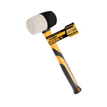 GSFIXTOP 240OZ 680G Black & White Double Face High Quality OEM Hammer Rubber Mallet