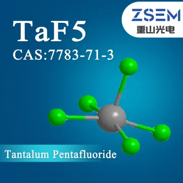 Tantalum Pentafluoride CAS: 7783-71-3 TaF5 99.9% 3N Chemical Crystal Material Semiconductor Process materials