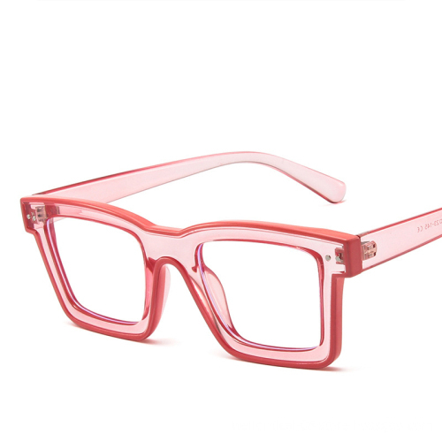 Simple Square Blue Light Blocking Fashion Eyeglasses