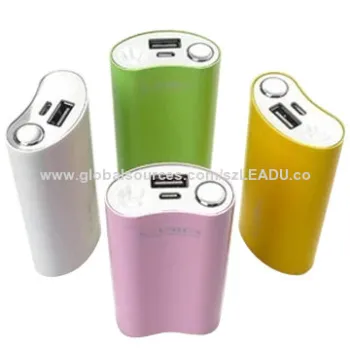 5,200mAh New Design Portable Universal Power banks, Smile Face
