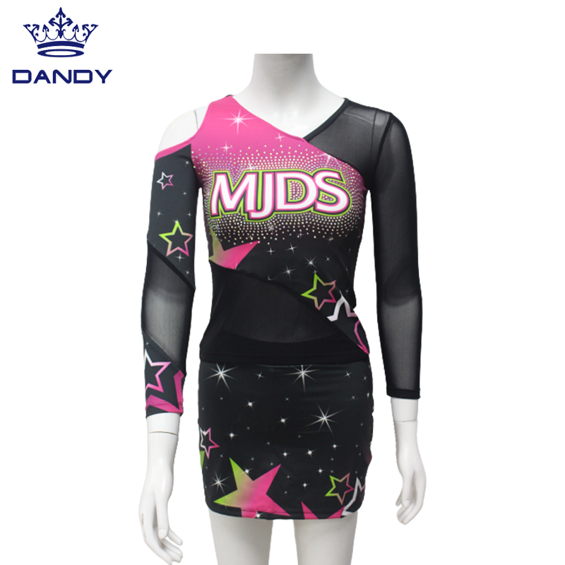 Pink Cheer Uniforms 2