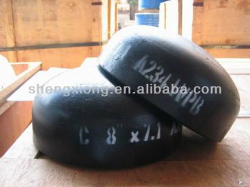 JIS carbon steel pipe cap Size: 1/2"-80"
