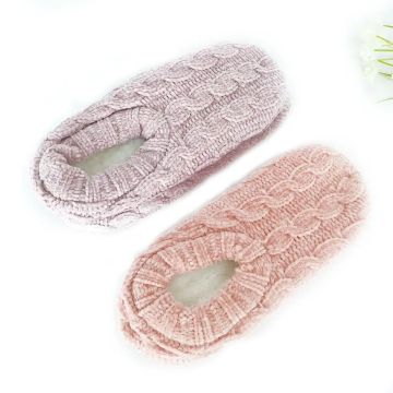 Chenille Thermal Fuzzy Lounge Plush Slipper Socks