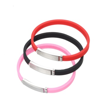 Yiwu Aceon Stainless Steel Tennis Tennis Closure Hidden Design Bar Bar Custom Custom Silicone