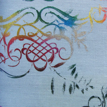 Ramie-Viscose Interweave Fabric, Made of 55% Ramie and 45% Viscose