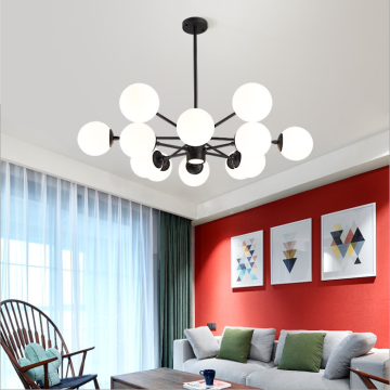 08/03/10/12/16 teste di vetro Bolle BLUBLE COLORE CAMBIAMENTO LED LED LED PENDANT PER CUSCINA