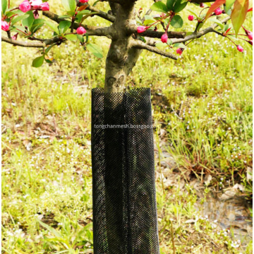 Malla de plástico para árboles de jardín