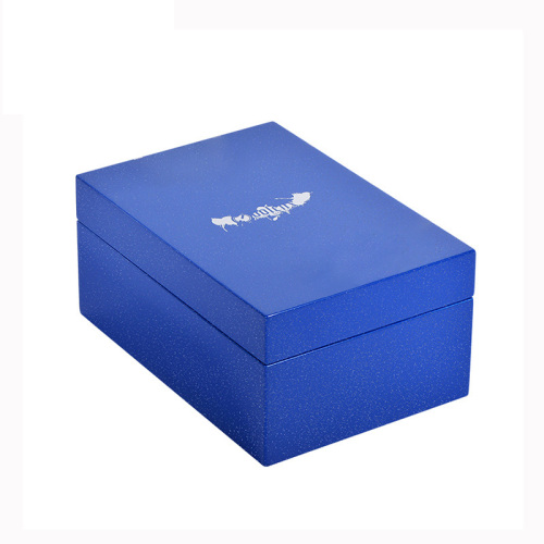 Caja de madera Caja de perfume personalizada con tapa
