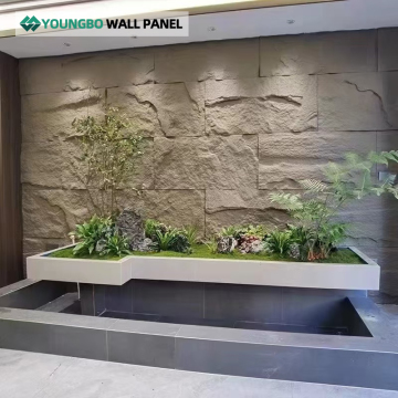 Youngbo 1200x600mm Multi-Color PU Stone Wall Panels