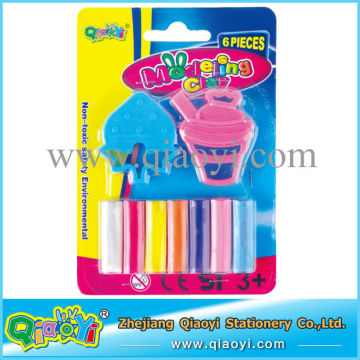 7 Colors in Blister Card Plasticine Kids Modeling Clay
