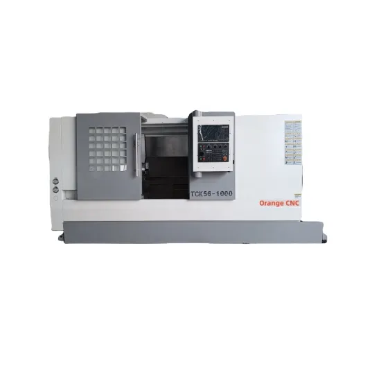 Custom Metal Parts: Explore Horizontal CNC Lathe Machine TCK600 with 4/5 Axis Milling and Lathe Capabilities - Consult Now!