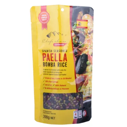 aluminium foil food heal seal snap bag