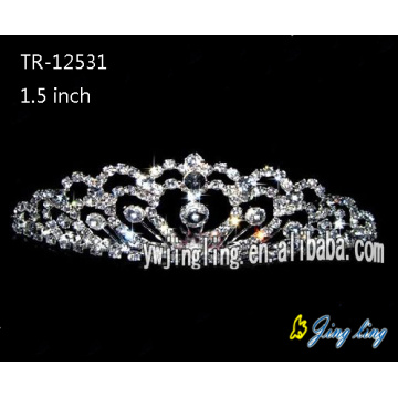 Coronas de diamantes de imitación boda Tiaras TR-12531