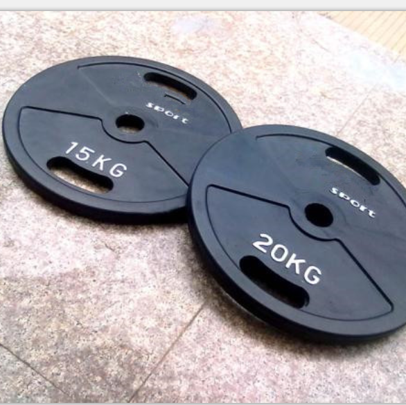 Rubber Barbell Plate4