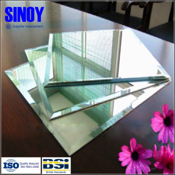 3mm 4mm 5mm 6mm silver mirror for decorative beveled mirror tiles
