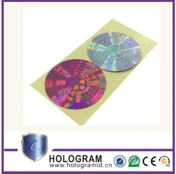 Factory direct sale custom 3d stickers certificate hologram stickers custom individual stickers