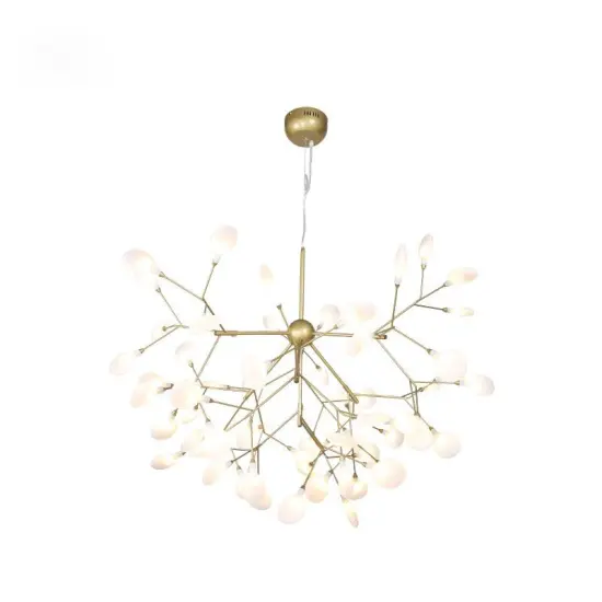 INSHINE White Cluster Drop Pendant Light