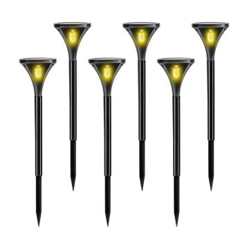 Solar Path Lights 4 Modes Warm White