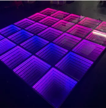Mitushow Sale: IP62 Waterproof DMX Infinity Magnetic Interactive 3D LED Dance Floor Panels