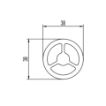 Sprühmaschinen -Aluminiumprofil -Extrusion stirbt