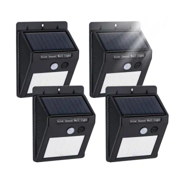 IP65 Solar Pir Motion Sensor Outdoor Wall Light