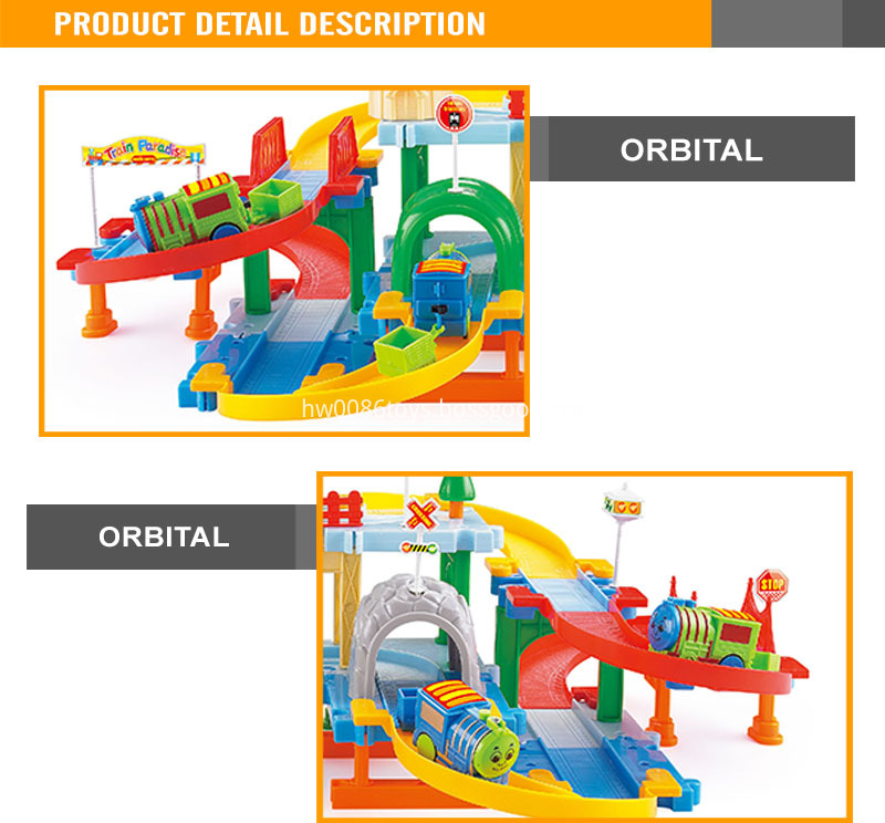 2plastic toy train tracks