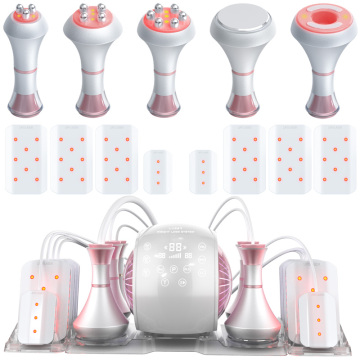 Радиочастотный ультразвуковой кавитационный прибор 6 в 1 с лазерными подушечками