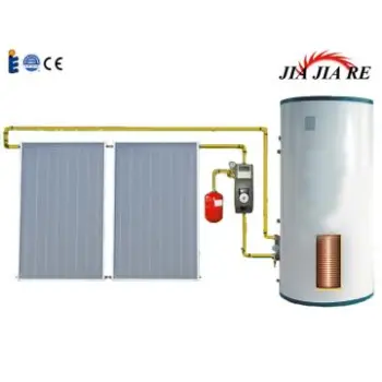 Split Flat Plate Solar Water Heater