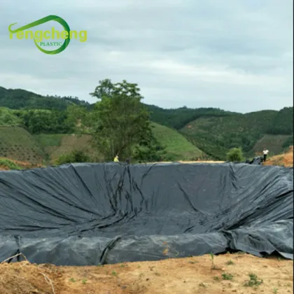 Rectangle Koil pond liners black waterproofin geomembrane