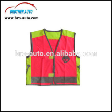 2015 new good quality adult 100% polyester mesh 120g/m2 EN471 standard reflective safety vest pink safety vest