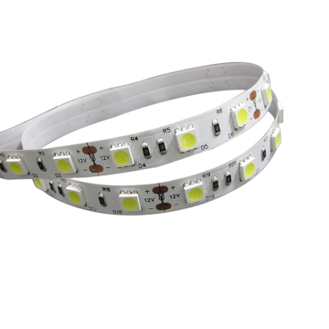 Flexible LED Strip SMD5050, 60leds/m, 10mm, DC12V, Aluminum, 75cm, 130-22 Lumens Efficiency