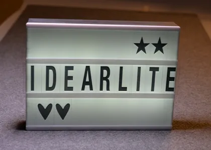 10 LED Light Box advertising battery Light Box