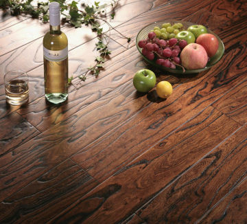 15mm Multilayer Engineering Wood Multilayer Flooring With 0.6mm Surface Ce Natural Color