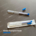 Amies Transpel Swab из нержавеющей стали тонкий тампон