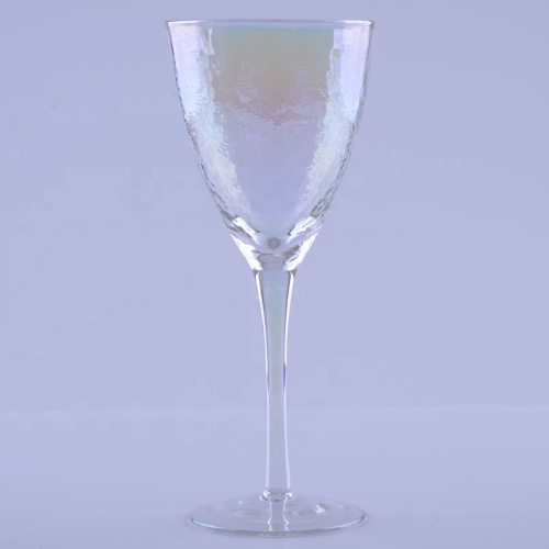 Hand Made Crystal Aurora Wine Glass