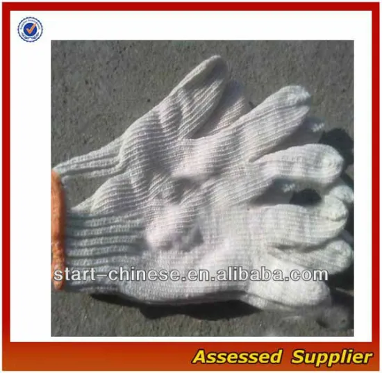 CXK-135 Newly Cotton Gloves and String-Knit Gloves/cotton knitted working gloves/working cotton gloves/industrial cotton gloves