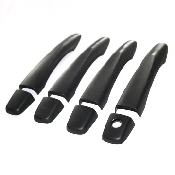 NP300 Black ABS Door Handle Covers Protector for Nissan Navara Np300 Frontier 2015-2019
