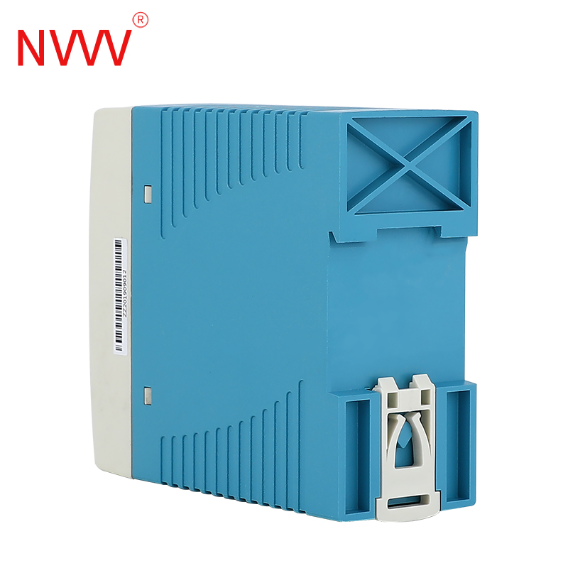 NVVV AC/DC Industrial Din rail power supply switch 40W 60W output 12V 24V Switching Source MDR-60 MDR-40