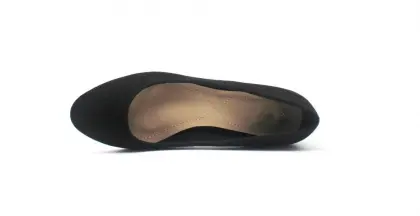 Ladies Heel Shoes Round-headed Style