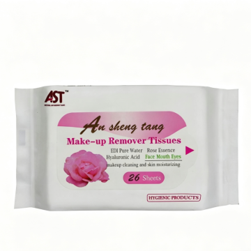 Khăn ướt tẩy trang hương hoa hồng hợp vệ sinh