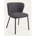 Silla de comedor UPH de lujo con pata de madera maciza