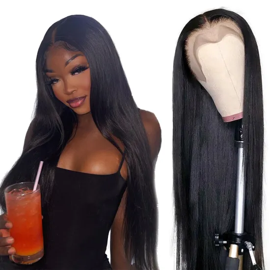 4x4 13x4 13x6 360 HD Lace Frontal Wigs Brazilian Virgin Human Hair Wigs 150% 180% 200% Human Hair Lace Wig For Black Woman