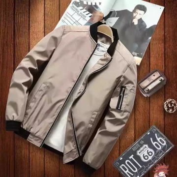 Wholesale Sustainable Polyester Jacket - Quick Dry Men's Short Coat for All Seasons