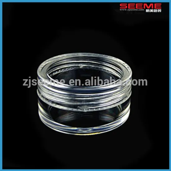 5g sample empty jars 3g cosmetics cream jar plastic containers with lids