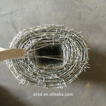 galvanized steel coiled barbed wire