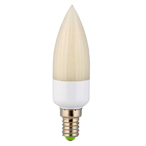 C35 E14 milk Power LED candle bulb