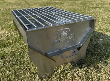 Easily Assembled Stainless Steel Portable Camping BBQ Barbecue Charcoal Grill
