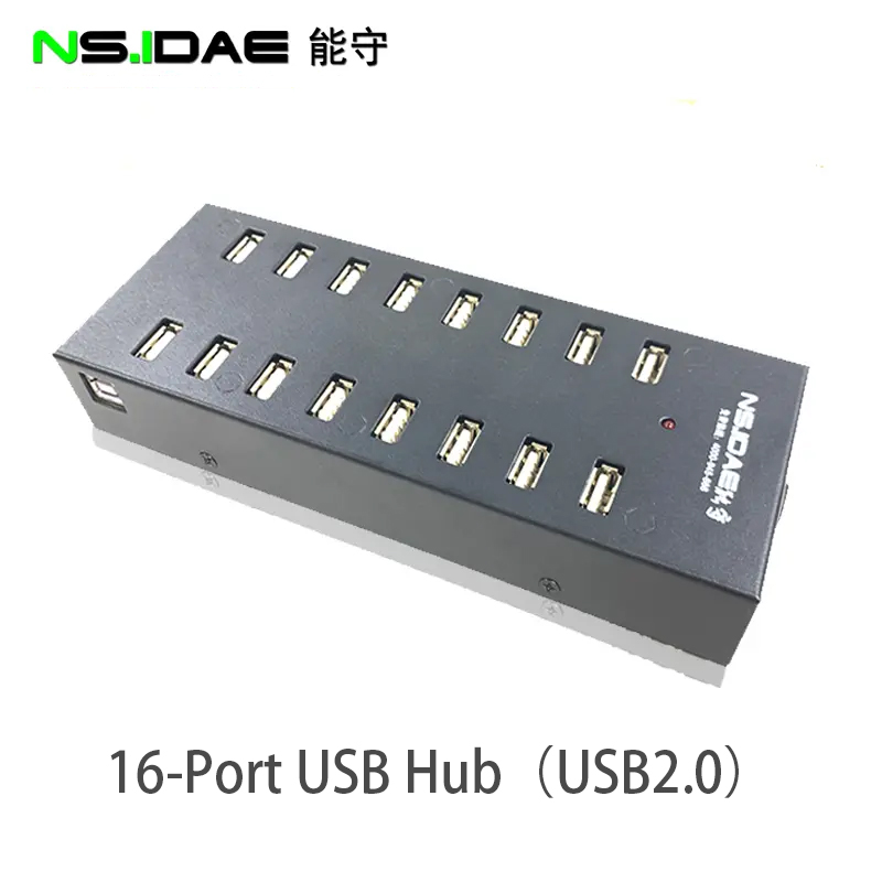 16-Port-USB 2.0-Übertragungsdaten-Hub