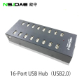 16-PORT USB 2.0 محور بيانات النقل