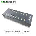 16 Port USB2.0 Hub de transmissão de 480mbps